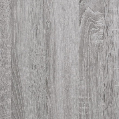 Storage Bench Grey Sonoma 42x42x46 cm Engineered Wood