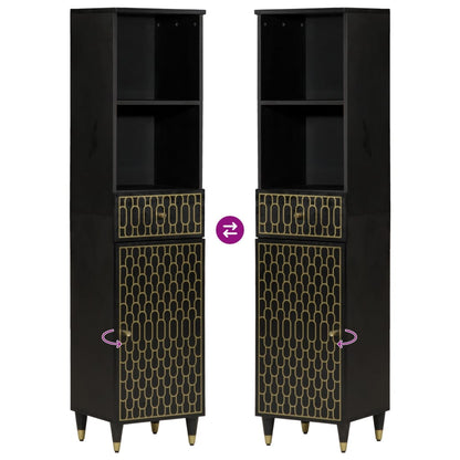 3 Piece Bathroom Furniture Set Solid Wood Mango