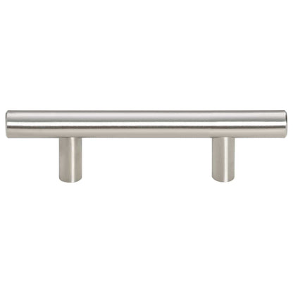 Cabinet Handles 10 pcs Silver 64 mm Stainless Steel