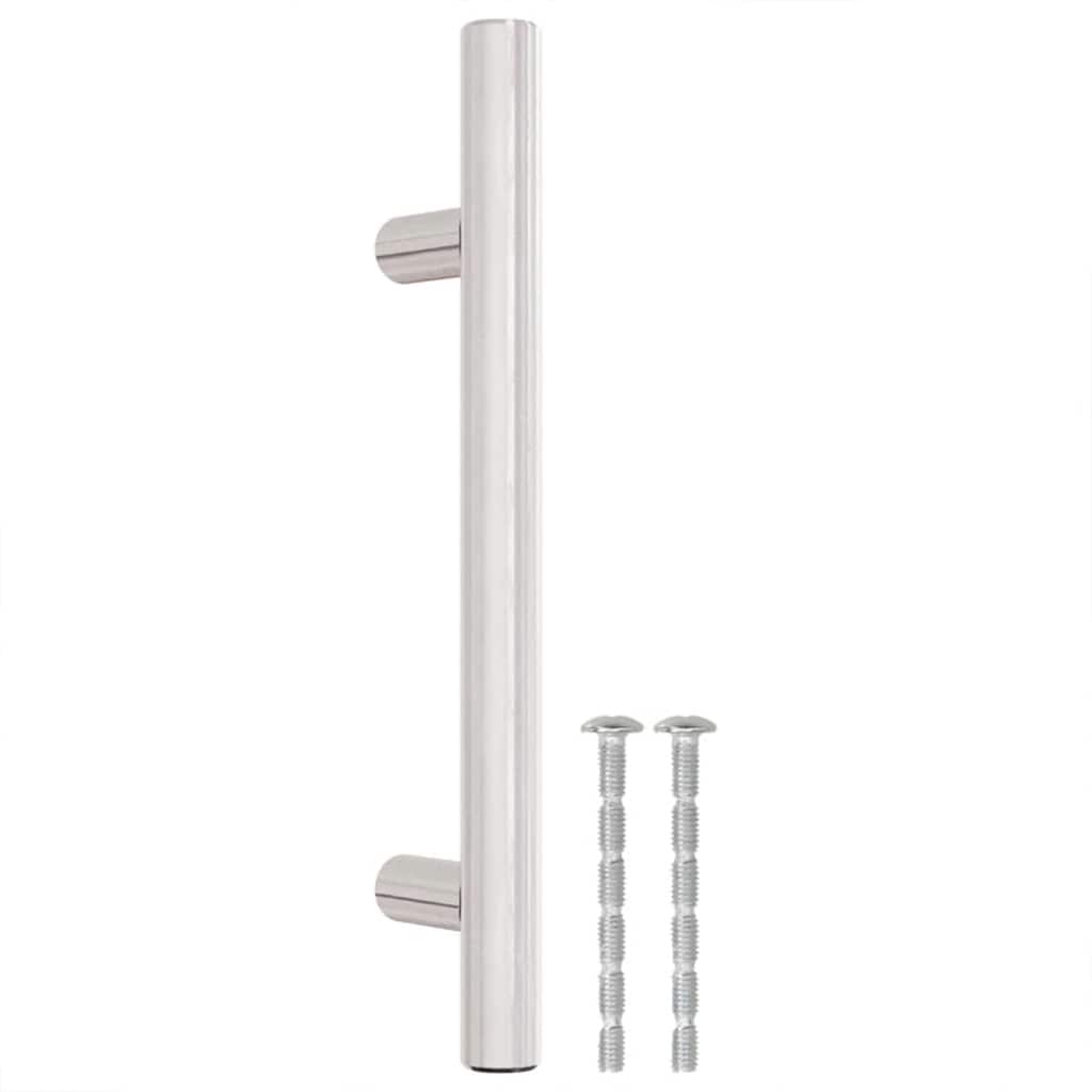 Cabinet Handles 10 pcs Silver 96 mm Stainless Steel