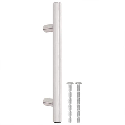 Cabinet Handles 10 pcs Silver 96 mm Stainless Steel