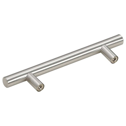 Cabinet Handles 10 pcs Silver 96 mm Stainless Steel