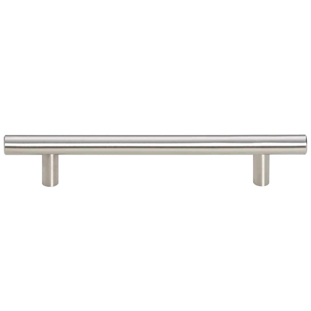Cabinet Handles 10 pcs Silver 128 mm Stainless Steel