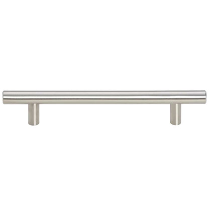 Cabinet Handles 10 pcs Silver 128 mm Stainless Steel