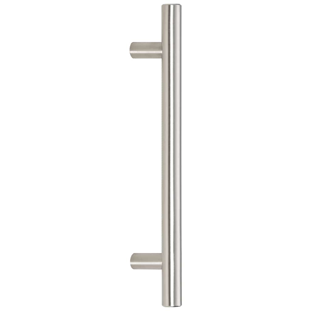 Cabinet Handles 10 pcs Silver 128 mm Stainless Steel