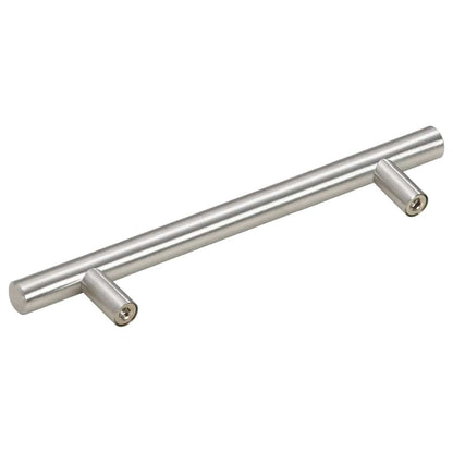 Cabinet Handles 10 pcs Silver 128 mm Stainless Steel