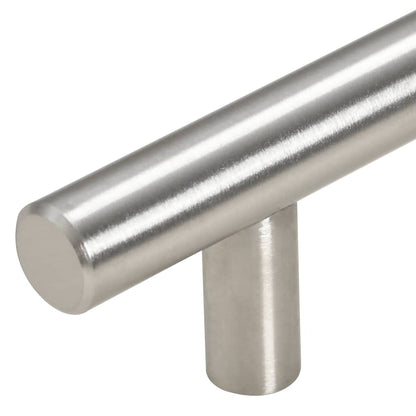 Cabinet Handles 5 pcs Silver 224 mm Stainless Steel