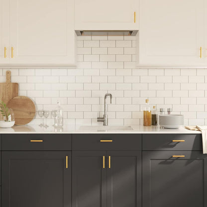 Cabinet Handles 10 pcs Gold 64 mm Stainless Steel