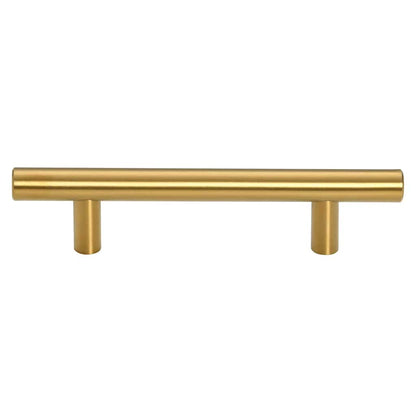 Cabinet Handles 10 pcs Gold 64 mm Stainless Steel