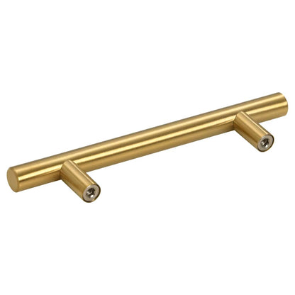 Cabinet Handles 10 pcs Gold 96 mm Stainless Steel