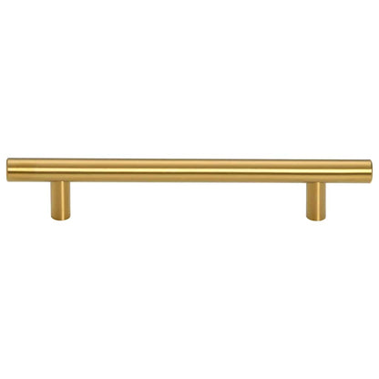 Cabinet Handles 10 pcs Gold 128 mm Stainless Steel