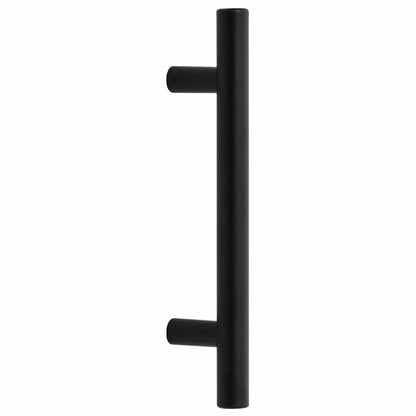 Cabinet Handles 10 pcs Black 96 mm Stainless Steel