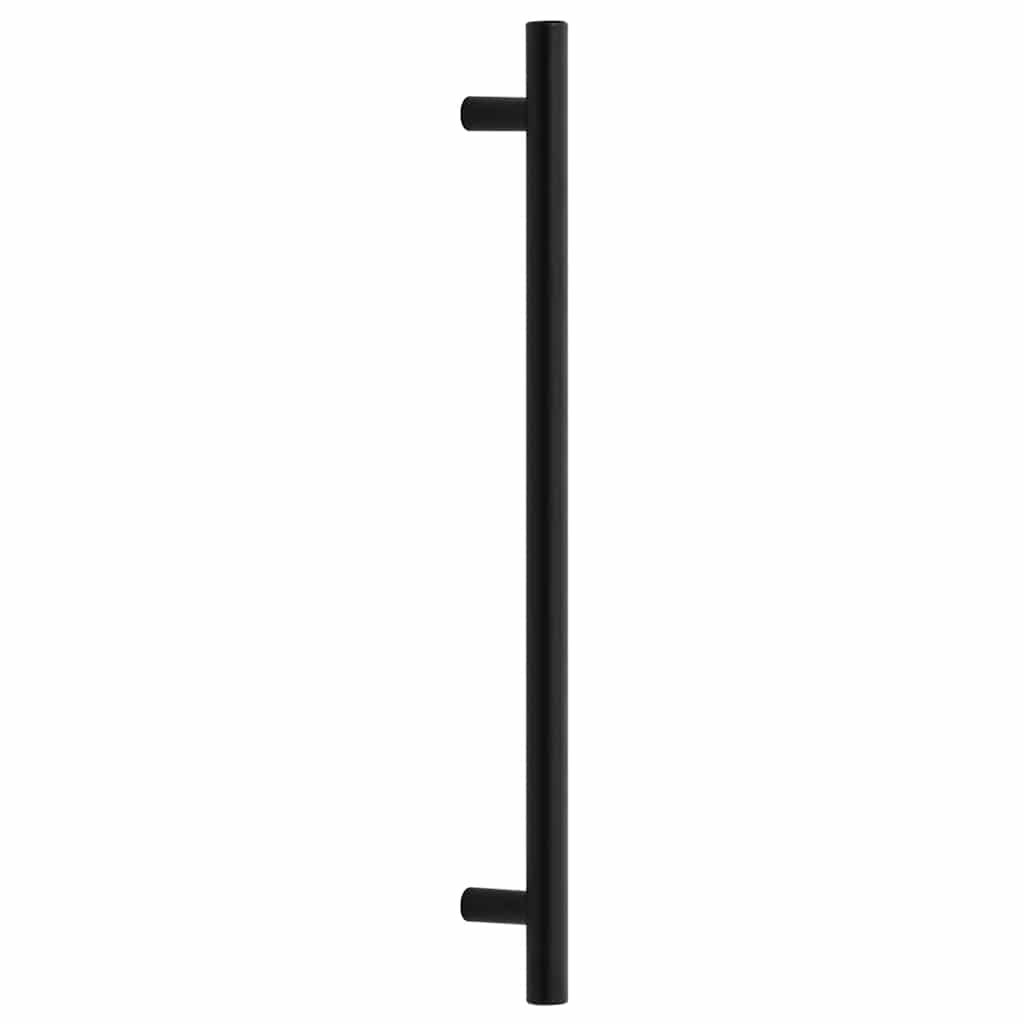 Cabinet Handles 5 pcs Black 224 mm Stainless Steel