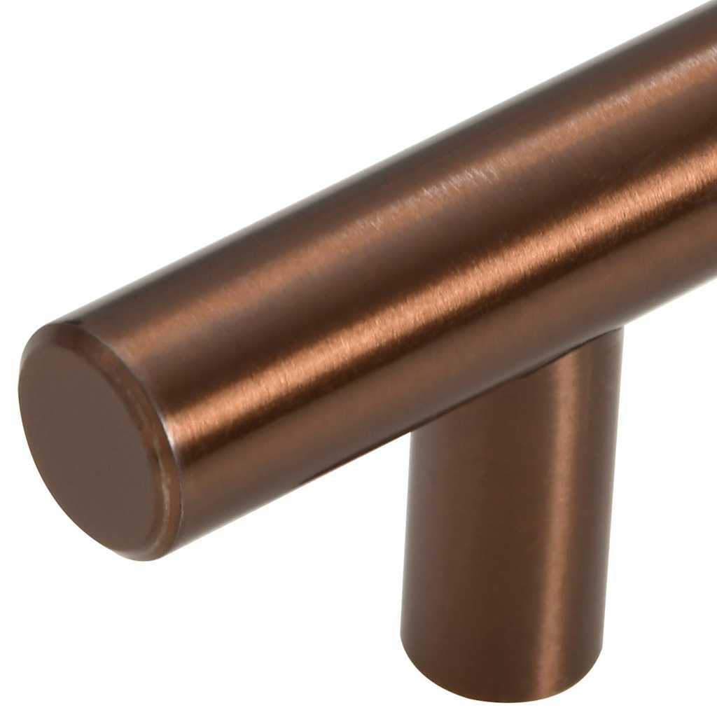 Cabinet Handles 10 pcs Bronze 128 mm Stainless Steel