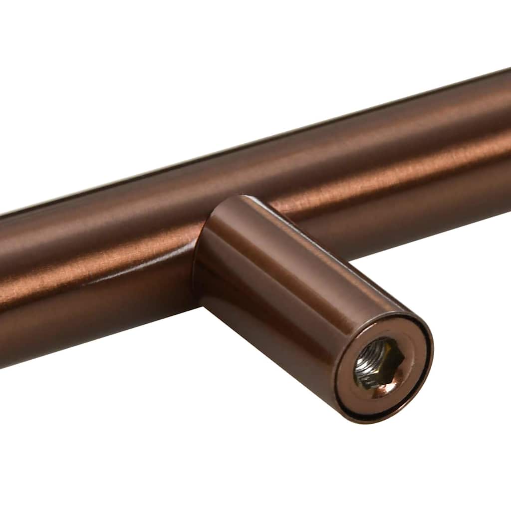 Cabinet Handles 10 pcs Bronze 128 mm Stainless Steel
