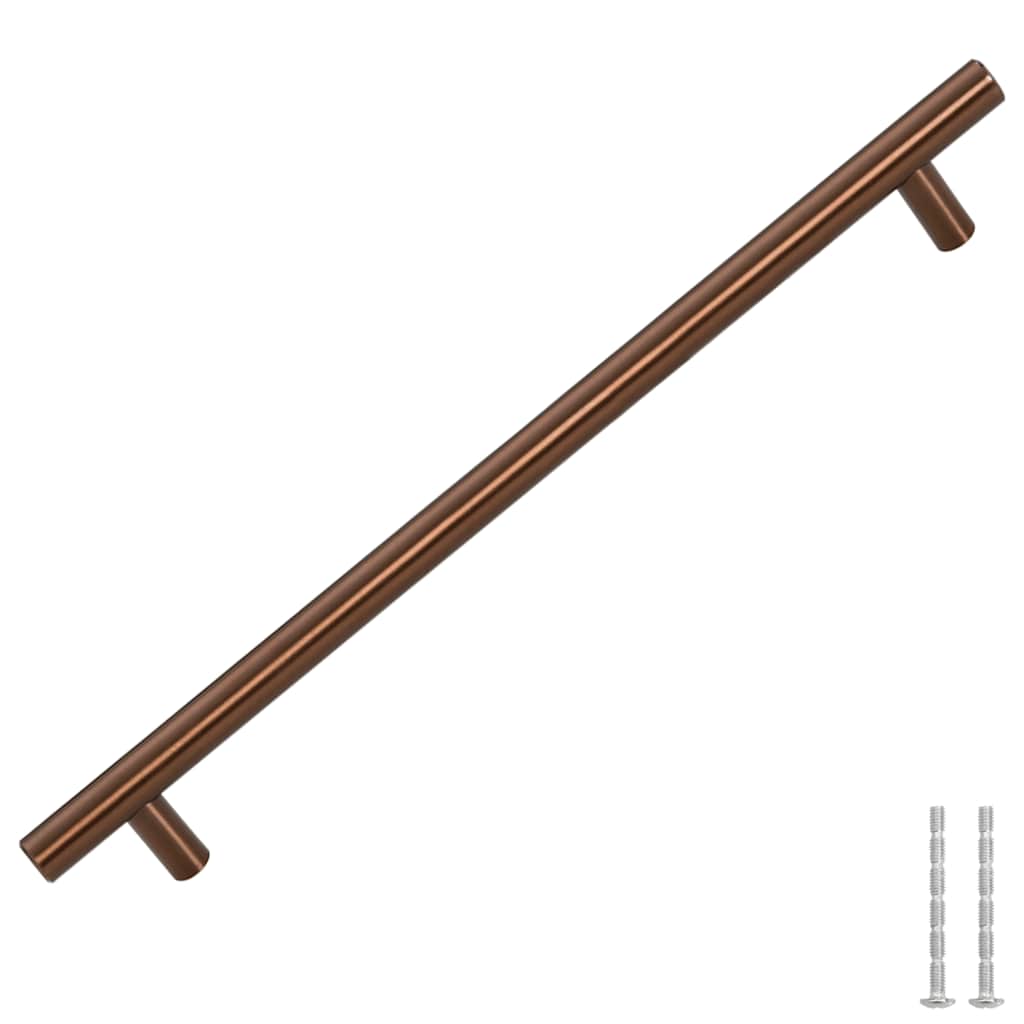 Cabinet Handles 5 pcs Bronze 224 mm Stainless Steel