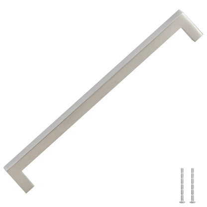 Cabinet Handles 5 pcs Silver 224 mm Stainless Steel