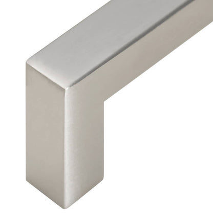 Cabinet Handles 5 pcs Silver 224 mm Stainless Steel