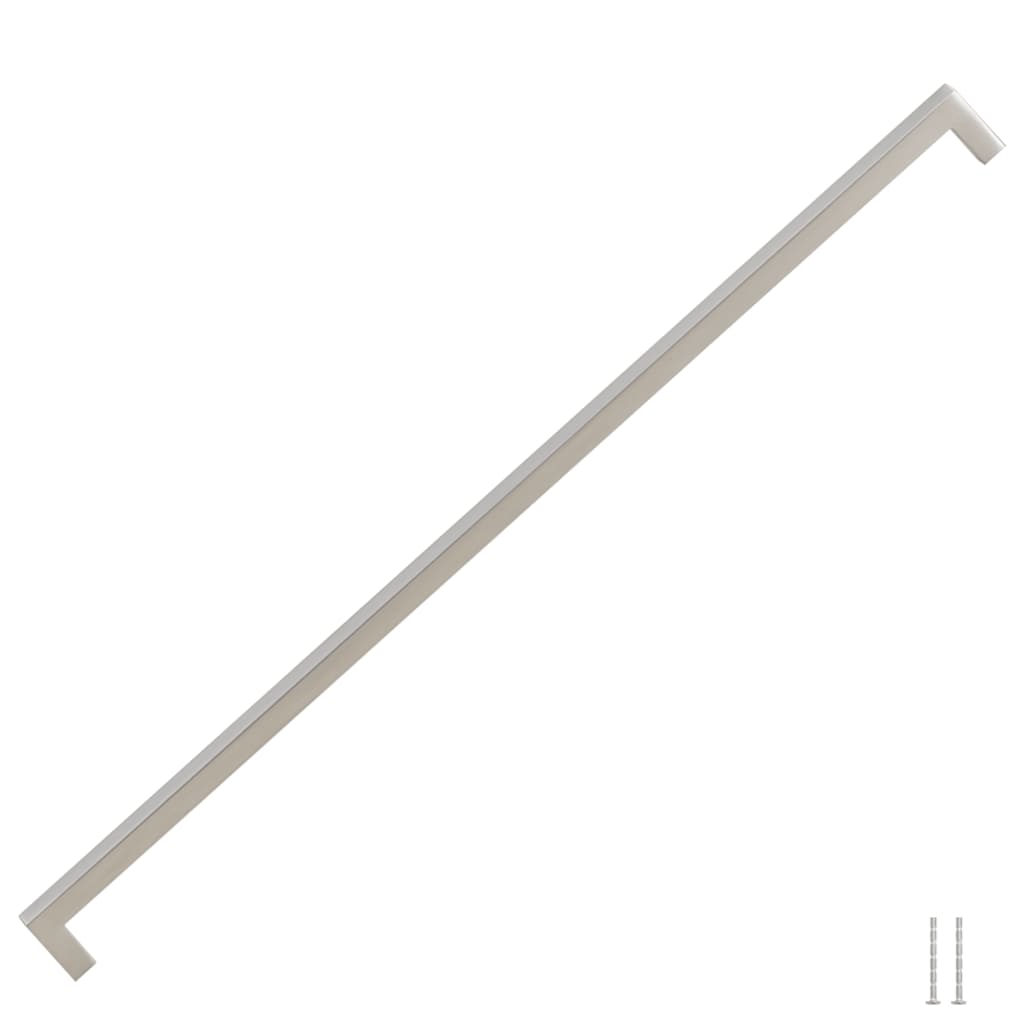 Cabinet Handles 5 pcs Silver 480 mm Stainless Steel