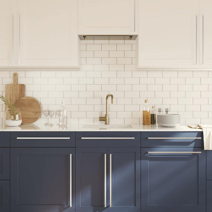 Cabinet Handles 5 pcs Silver 480 mm Stainless Steel