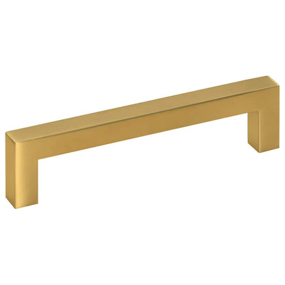Cabinet Handles 10 pcs Gold 128 mm Stainless Steel