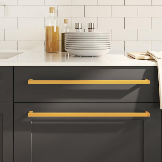 Cabinet Handles 5 pcs Gold 480 mm Stainless Steel