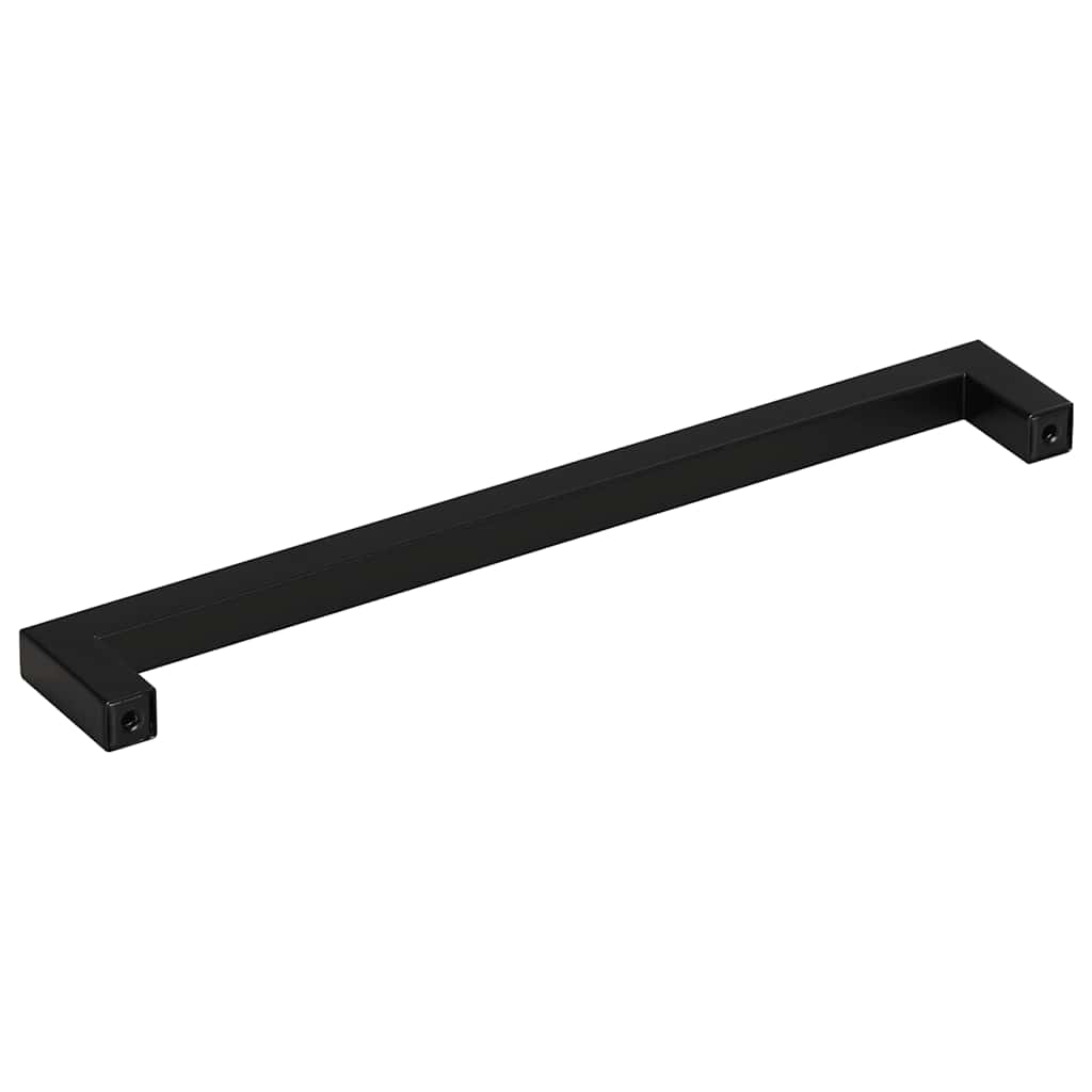 Cabinet Handles 5 pcs Black 224 mm Stainless Steel