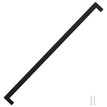 Cabinet Handles 5 pcs Black 480 mm Stainless Steel