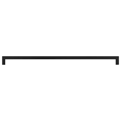 Cabinet Handles 5 pcs Black 480 mm Stainless Steel