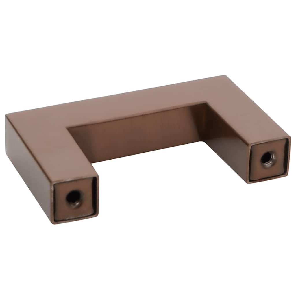 Cabinet Handles 10 pcs Bronze 64 mm Stainless Steel