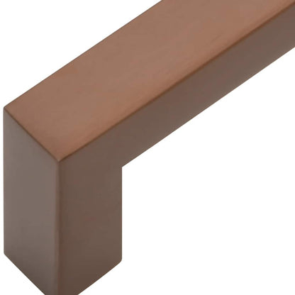 Cabinet Handles 5 pcs Bronze 192 mm Stainless Steel