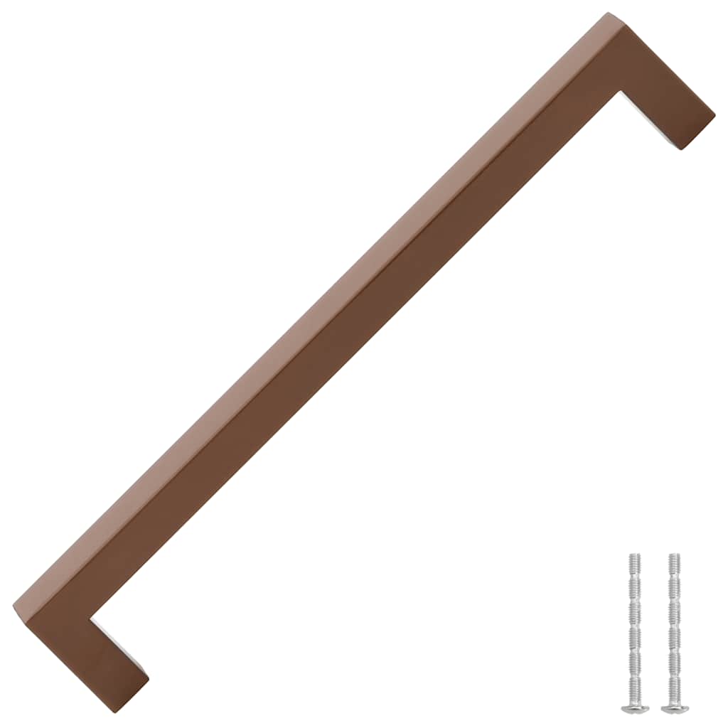 Cabinet Handles 5 pcs Bronze 224 mm Stainless Steel