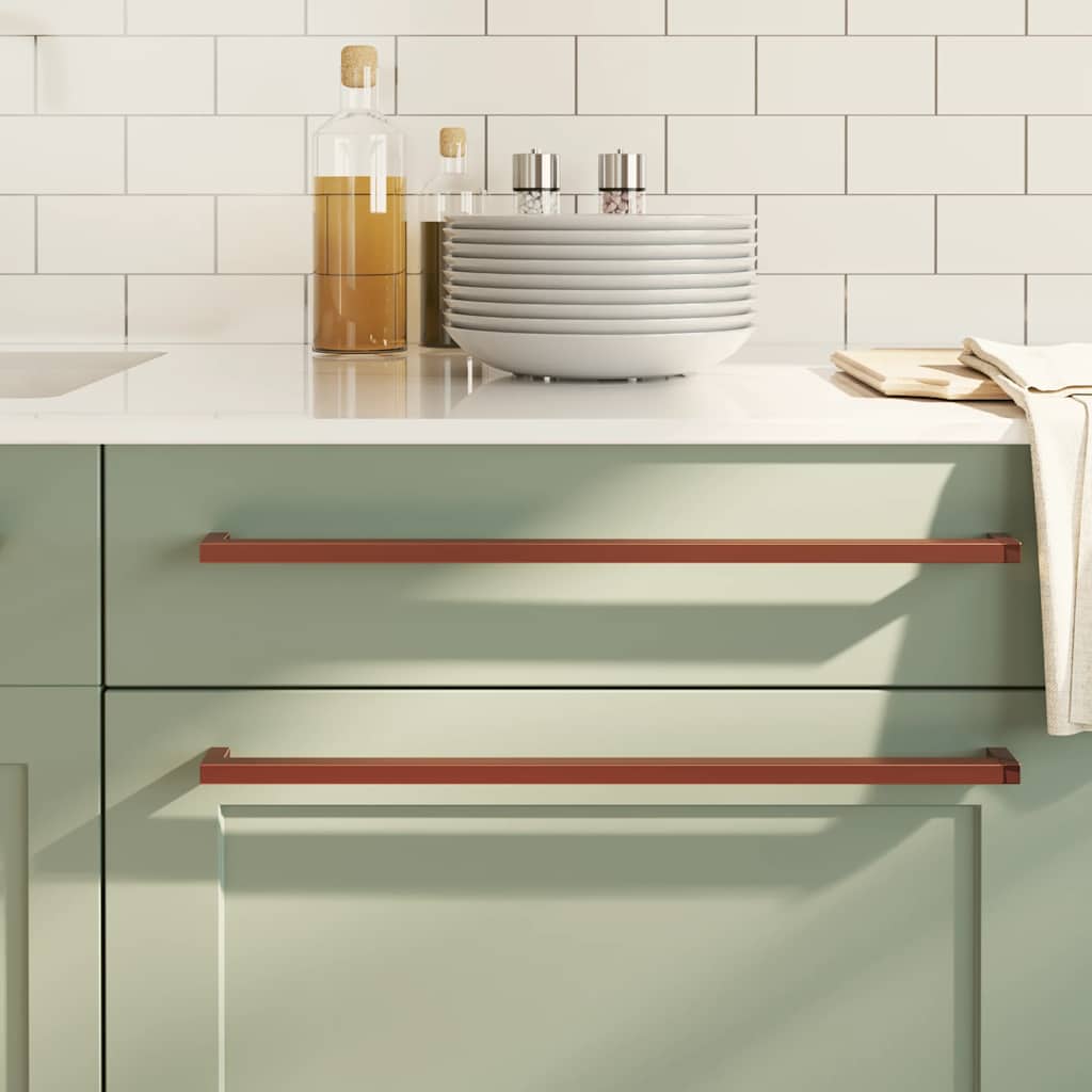 Cabinet Handles 5 pcs Bronze 480 mm Stainless Steel