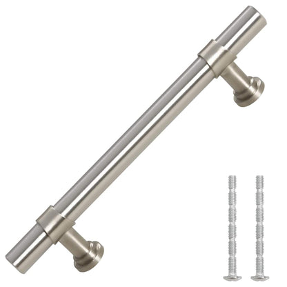 Cabinet Handles 10 pcs Silver 96 mm Stainless Steel