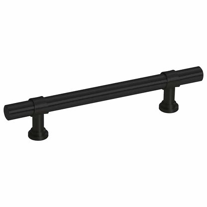 Cabinet Handles 10 pcs Black 96 mm Stainless Steel