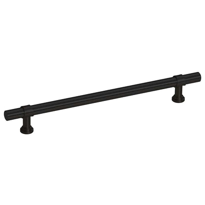 Cabinet Handles 10 pcs Black 160 mm Stainless Steel