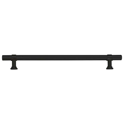 Cabinet Handles 5 pcs Black 192 mm Stainless Steel