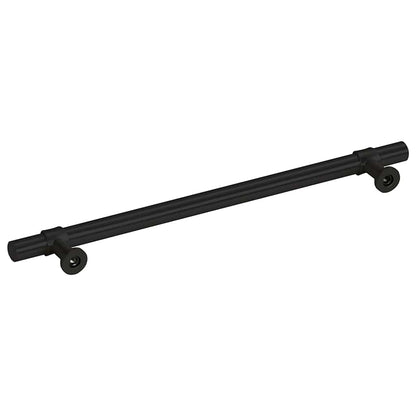 Cabinet Handles 5 pcs Black 192 mm Stainless Steel