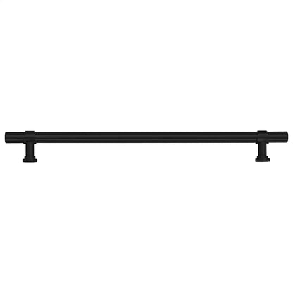 Cabinet Handles 5 pcs Black 224 mm Stainless Steel