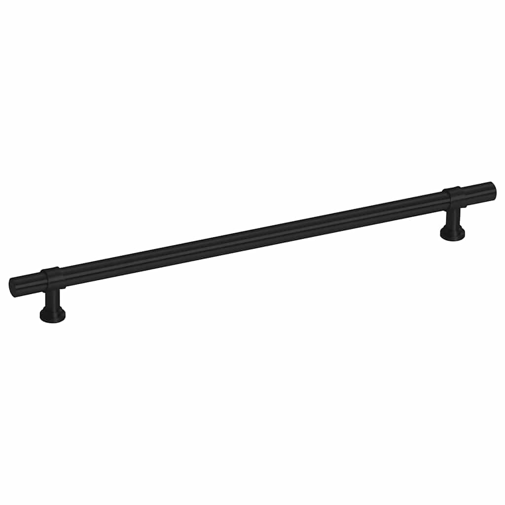 Cabinet Handles 5 pcs Black 224 mm Stainless Steel