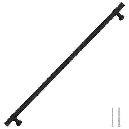 Cabinet Handles 5 pcs Black 320 mm Stainless Steel