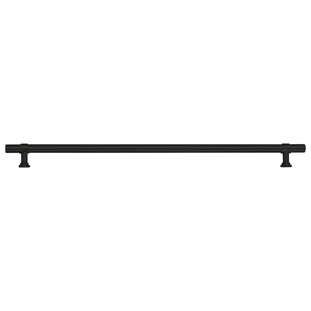 Cabinet Handles 5 pcs Black 320 mm Stainless Steel