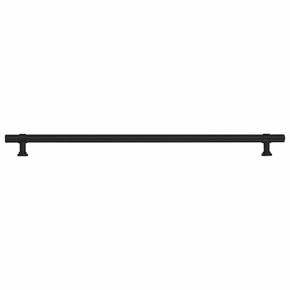Cabinet Handles 5 pcs Black 320 mm Stainless Steel