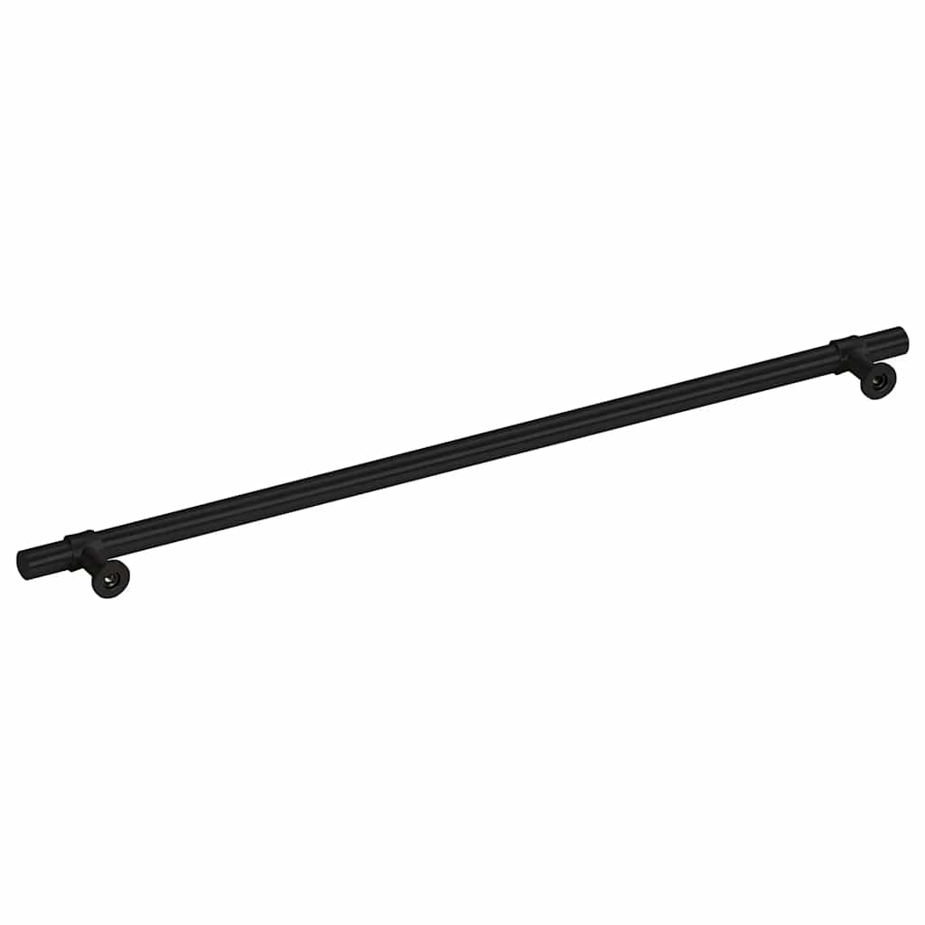 Cabinet Handles 5 pcs Black 320 mm Stainless Steel