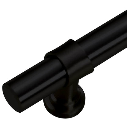 Cabinet Handles 5 pcs Black 320 mm Stainless Steel