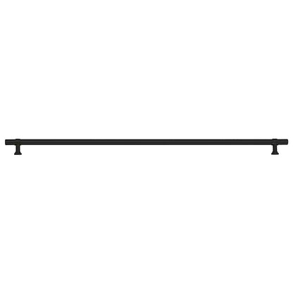 Cabinet Handles 5 pcs Black 480 mm Stainless Steel