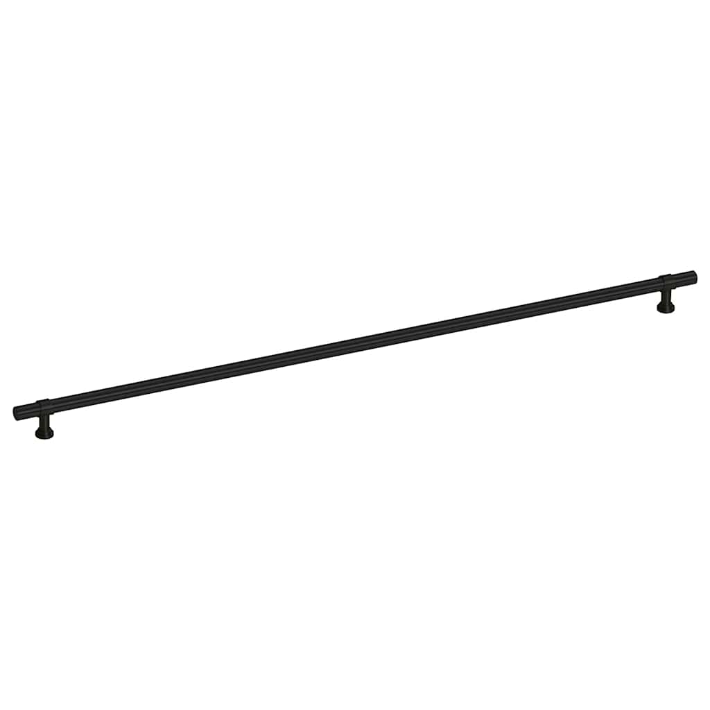 Cabinet Handles 5 pcs Black 480 mm Stainless Steel