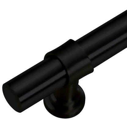 Cabinet Handles 5 pcs Black 480 mm Stainless Steel