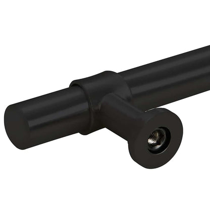 Cabinet Handles 5 pcs Black 480 mm Stainless Steel
