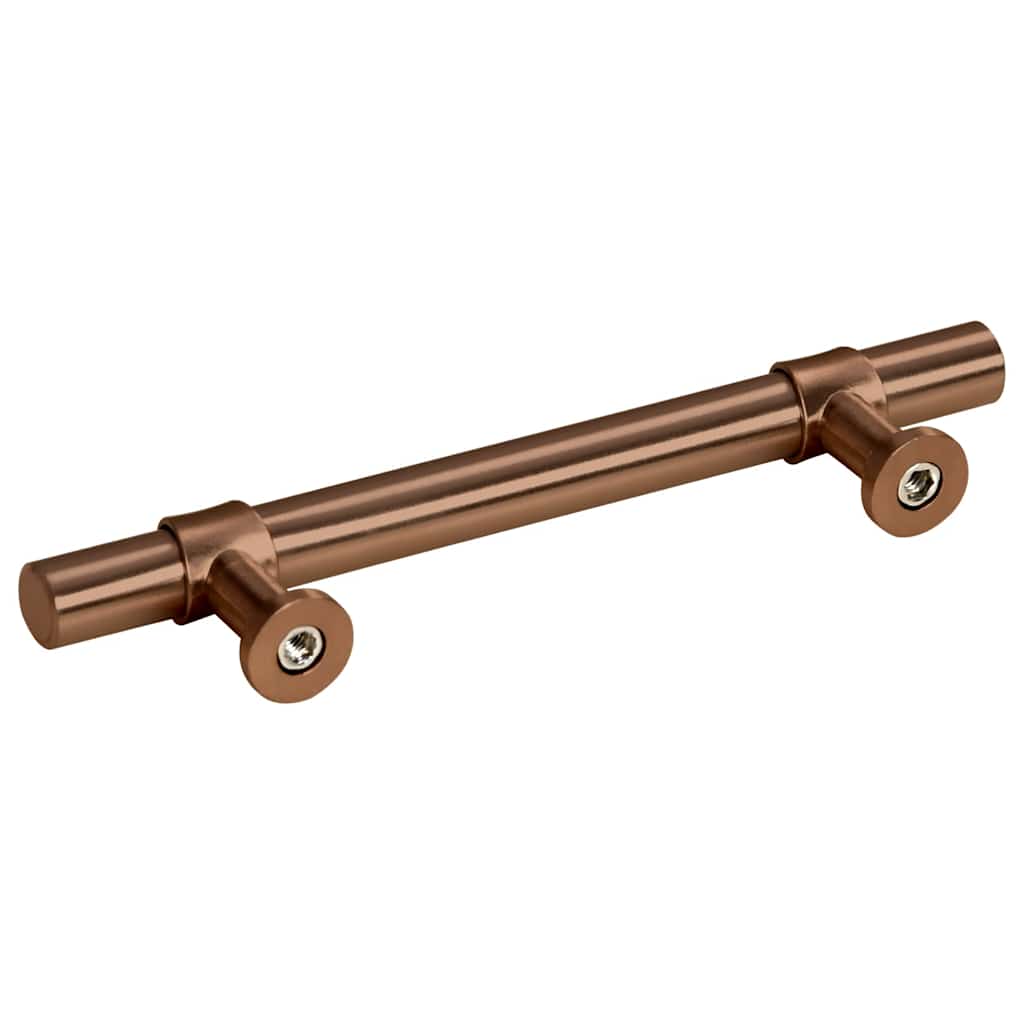 Cabinet Handles 10 pcs Bronze 96 mm Stainless Steel